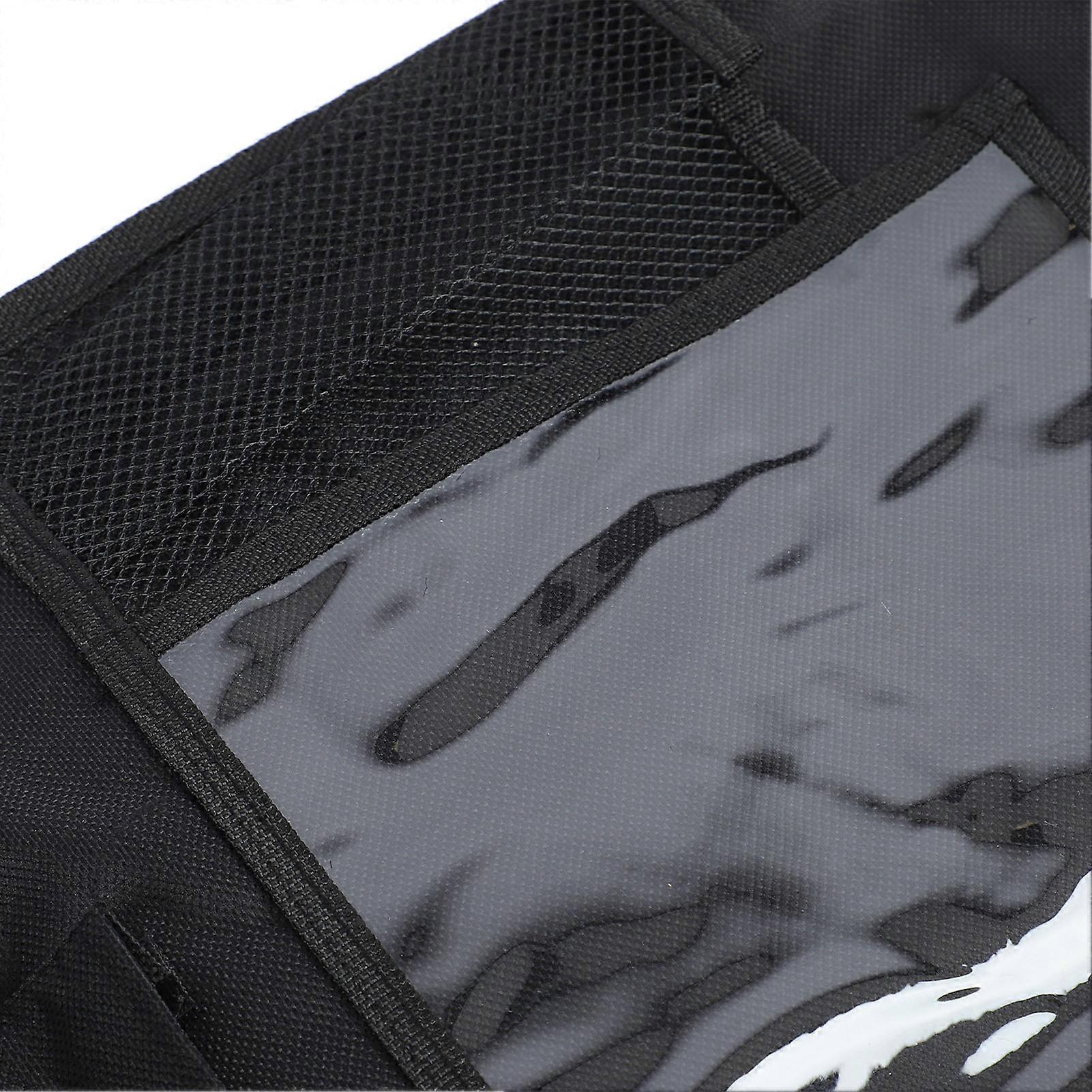 Rear Central Storage Box with LED Light Large Capacity Center Console Organizer Replacement For Tesla Model Y 2021‑2023