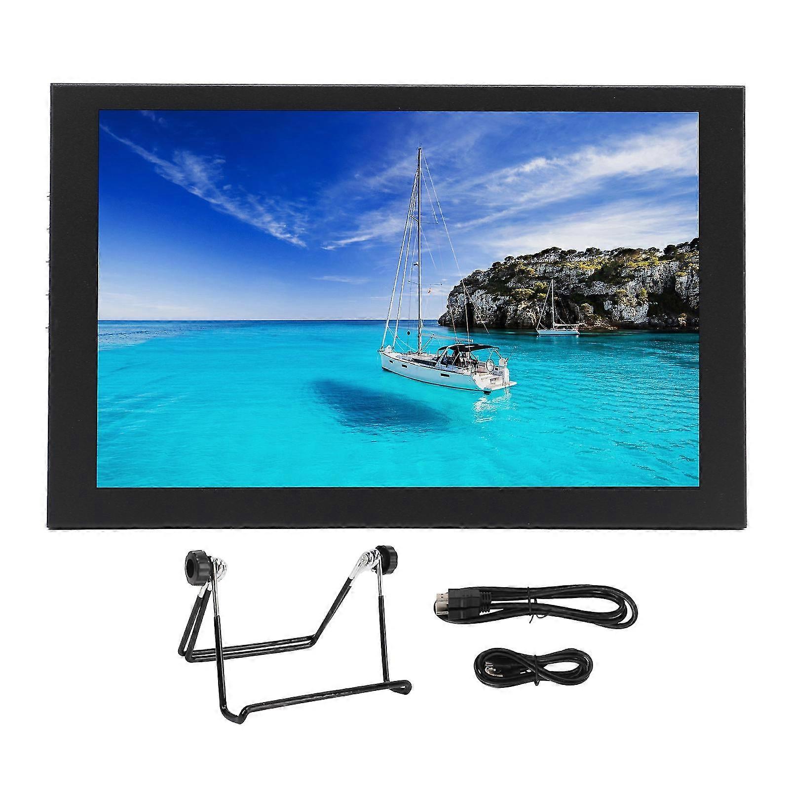 10.1In Capacitive Display Built In Speaker Hd Multimedia And Vga Interface Color Touch Screen Monitor For Dvrs