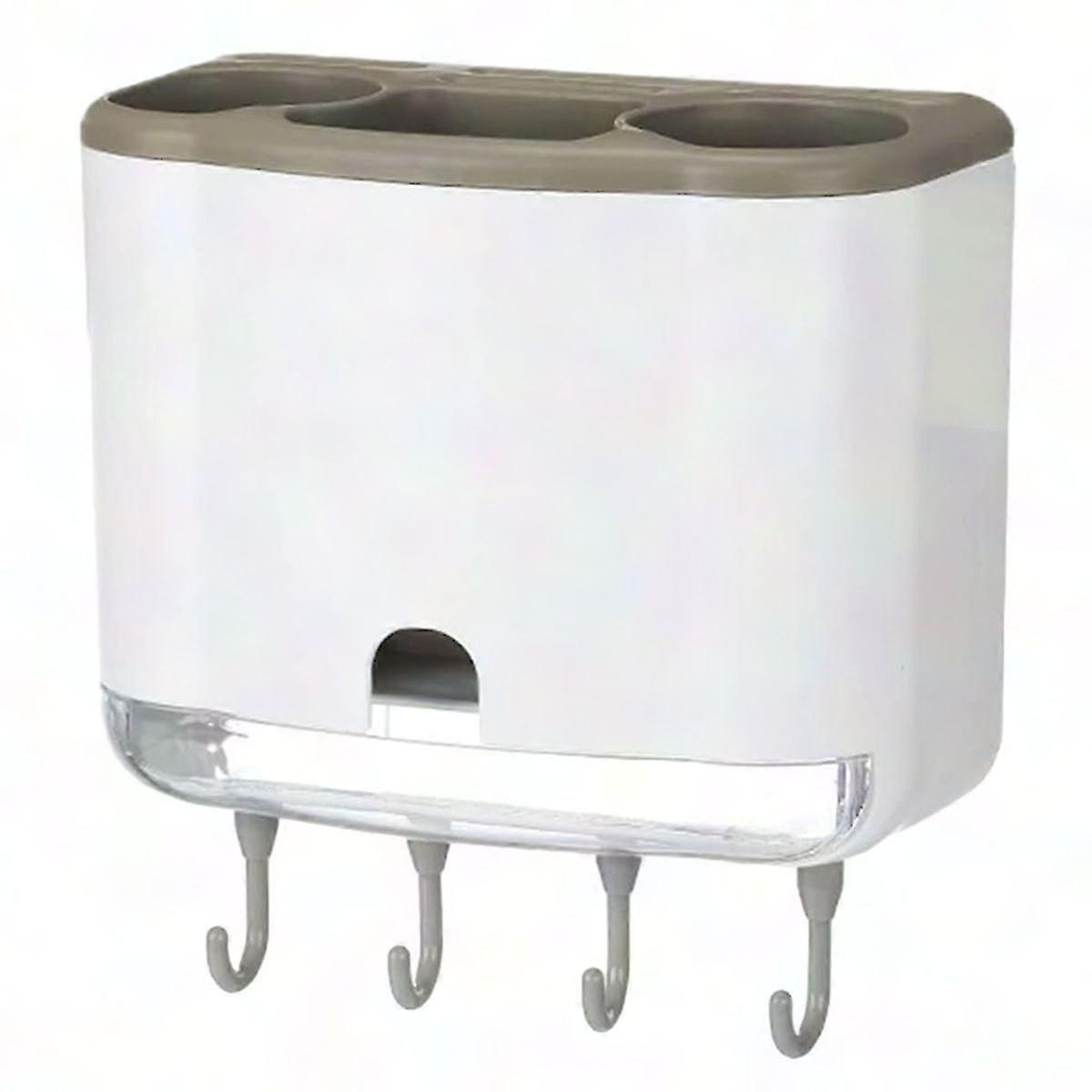 Kitchen Utensil Organizer Detachable Tableware Drainer & Wall Mounted