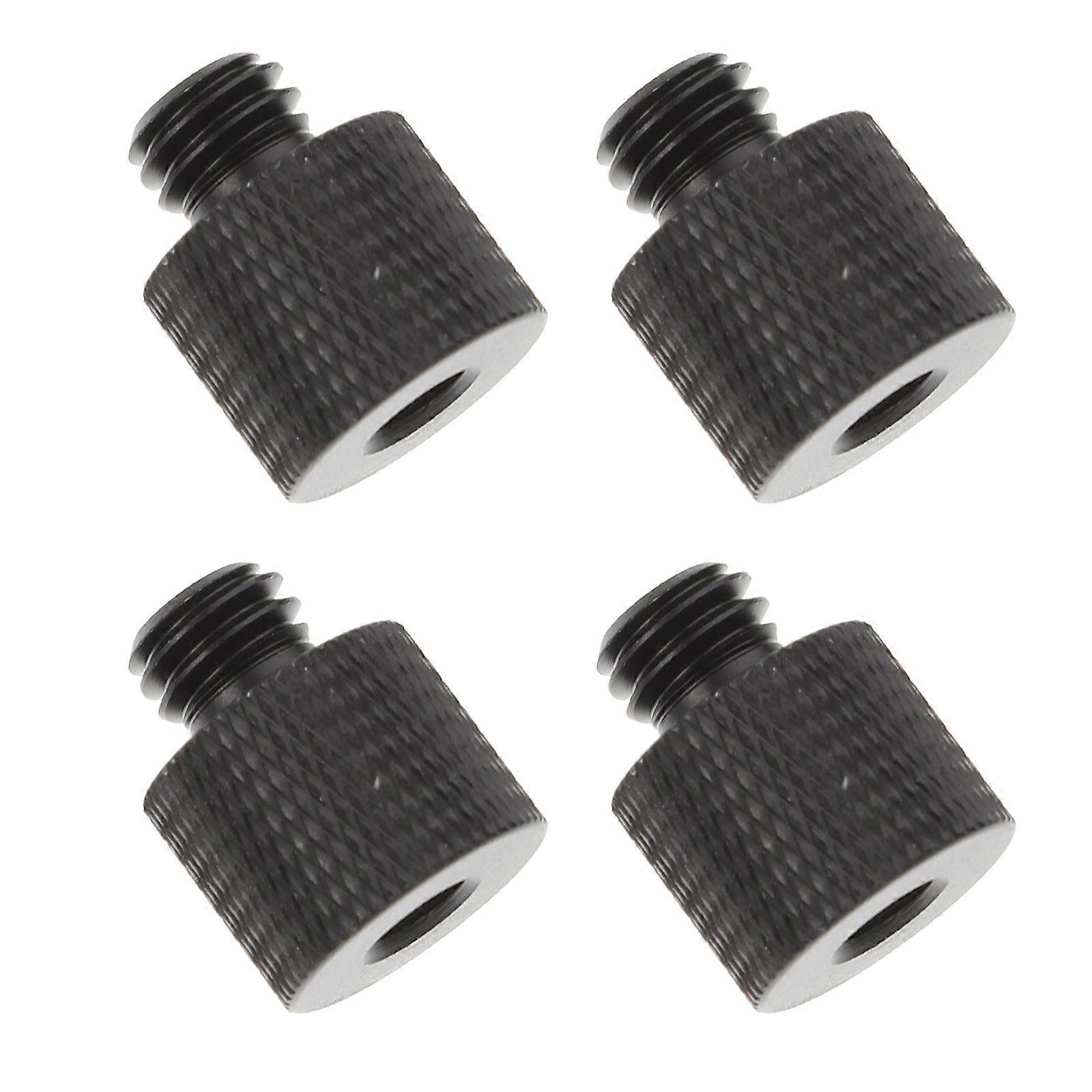 Camera Screw Adapter Black 2X15X15CM Easy Installation 4Pcs