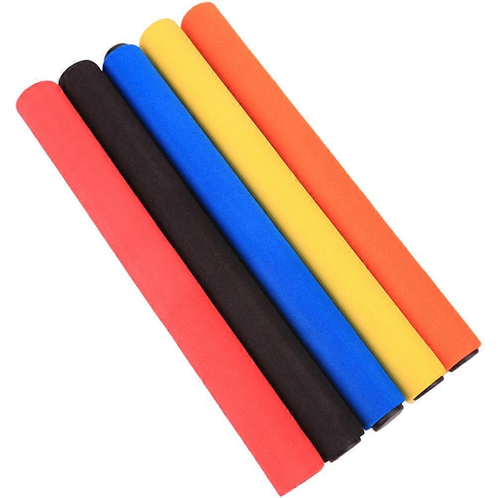 Relay Sticks 5pcs Lightweight Non Slip Outdoor Sports Competition Tool for School Relay Races
