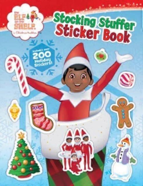 The Elf On The Shelf Stocking Stuffer Sticker Book by The Lumistella Company Paperback Book