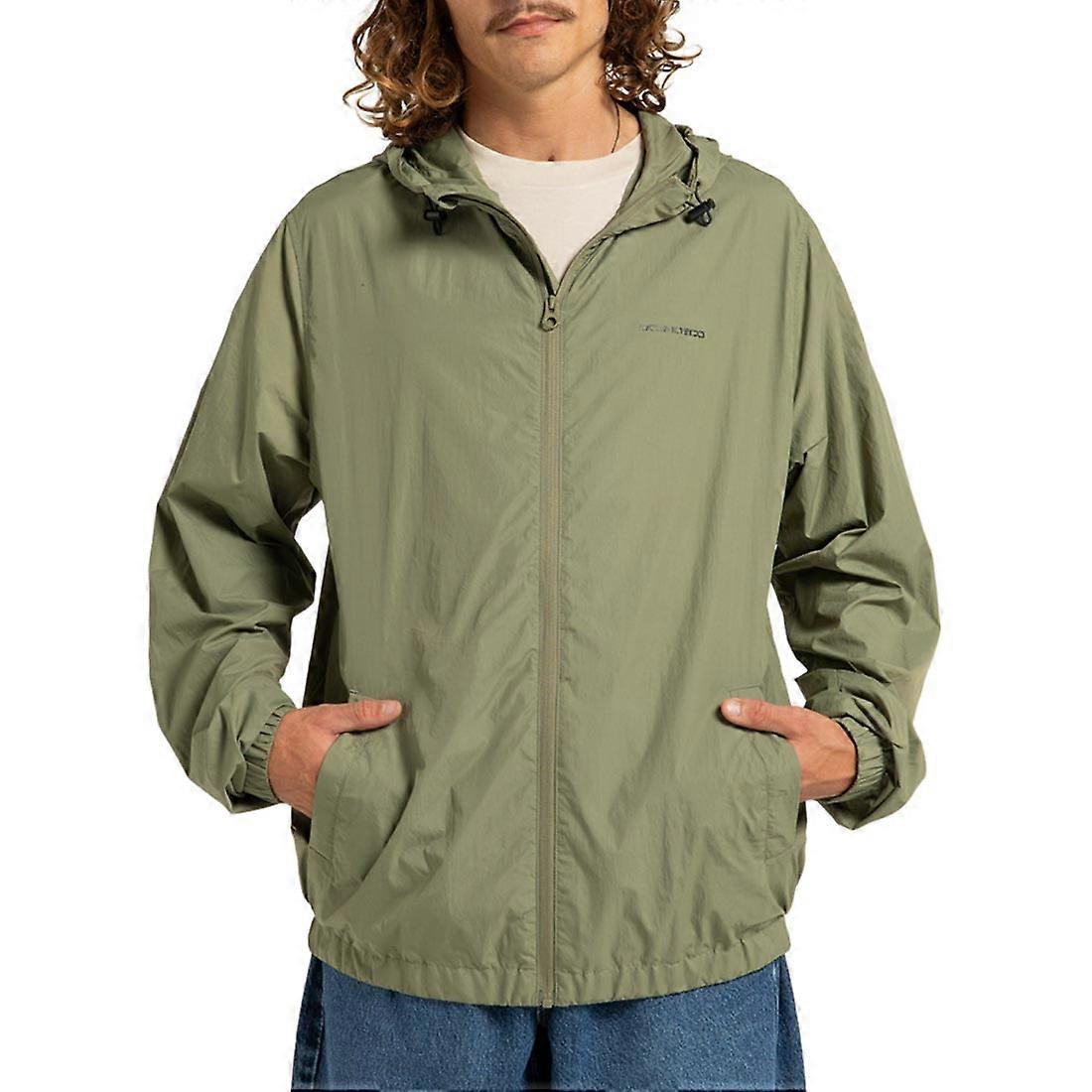 DC Sentinel Windbreaker Jacket - Deep Lichen Green