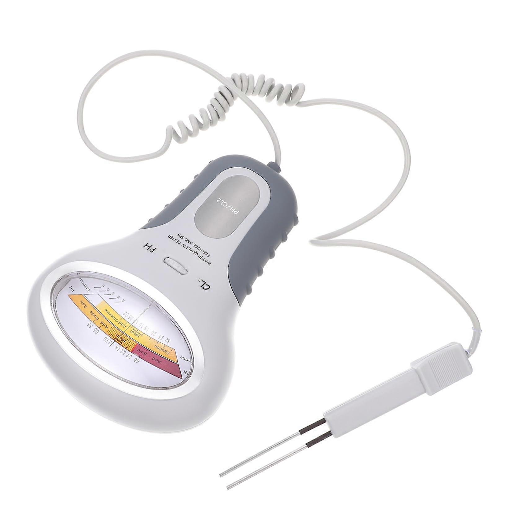 1 piece portable swimming pool pH tester digital pH meter for pools ABS