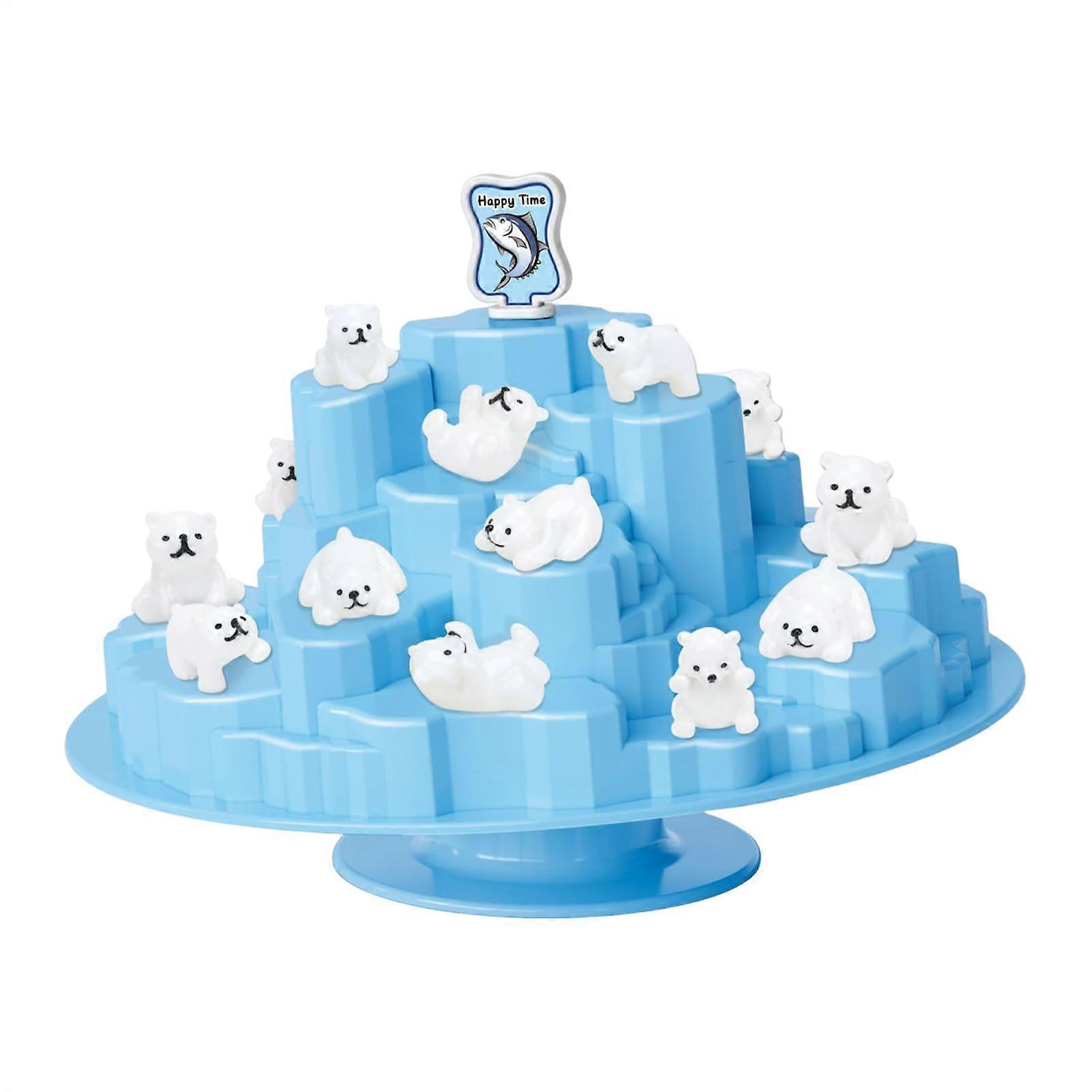 Board Game for Kids TwoPlayer Balance Tree with Bear and Cow Figures Toy Gift