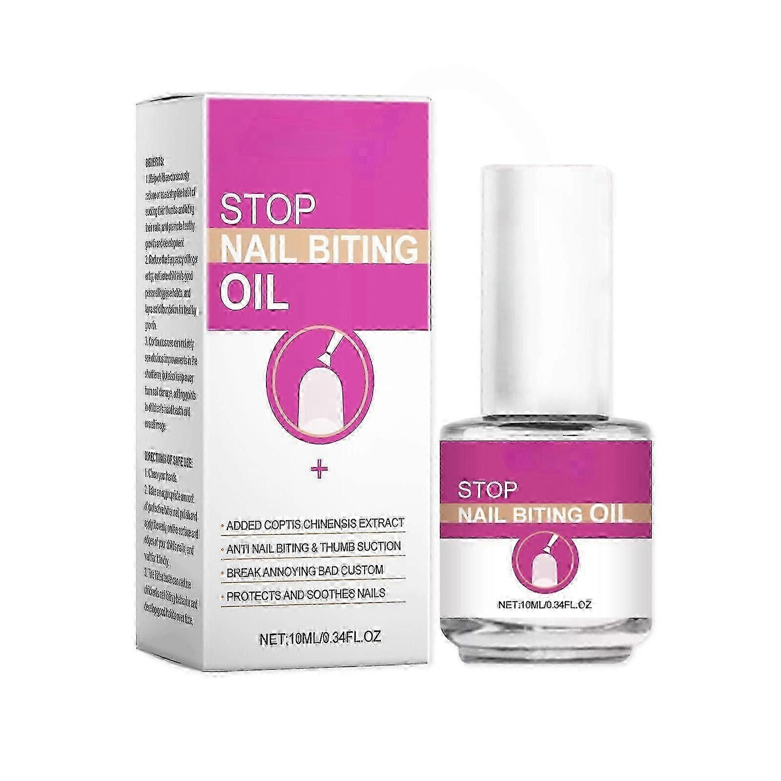 Traitement contre les ongles rongés chez les enfants - Prévention contre les ongles rongés chez les enfants, prévention contre la succion du pouce, vernis à ongles amer anti-morsure pour enfants et adultes.