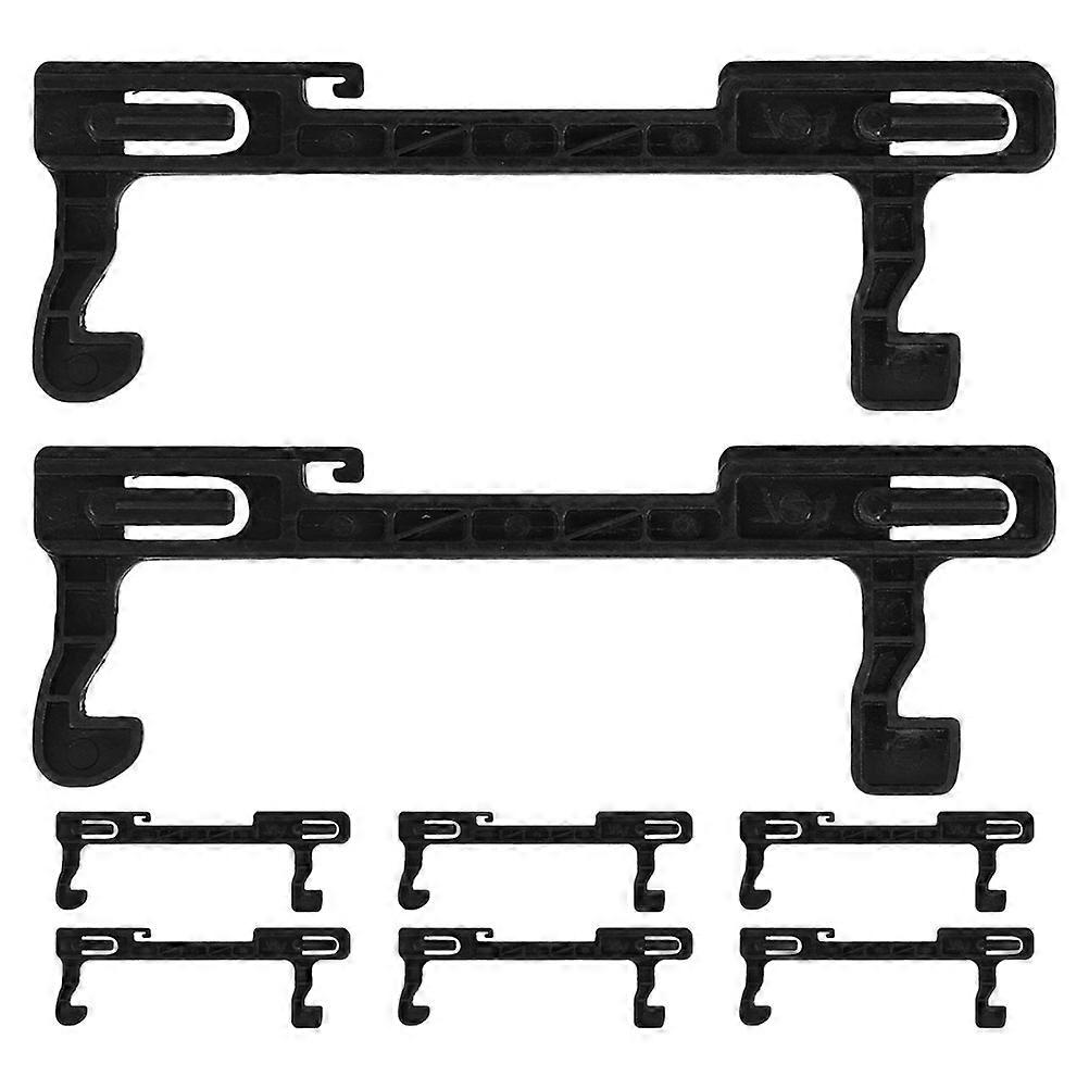 8PCS Microwave Door Lock Catch Replacement Plastic Latch Hook for G80F20CN2L B8 Compatible with Galanz Microwaves
