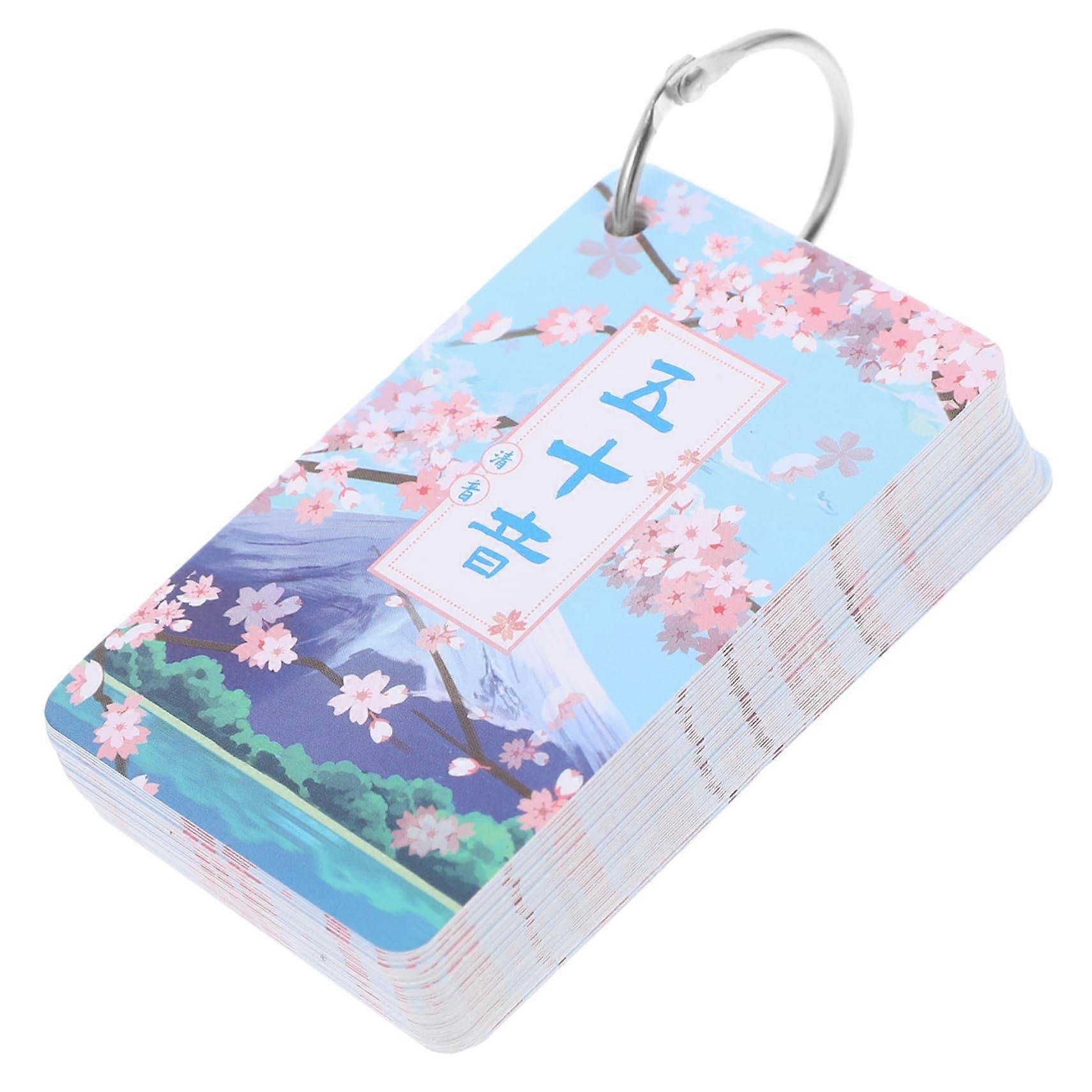 Japanese Flashcards 1 Set - Beginner Kana Flashcards, Hiragana And Katakana Cards, Japanese Alphabet For Beginners