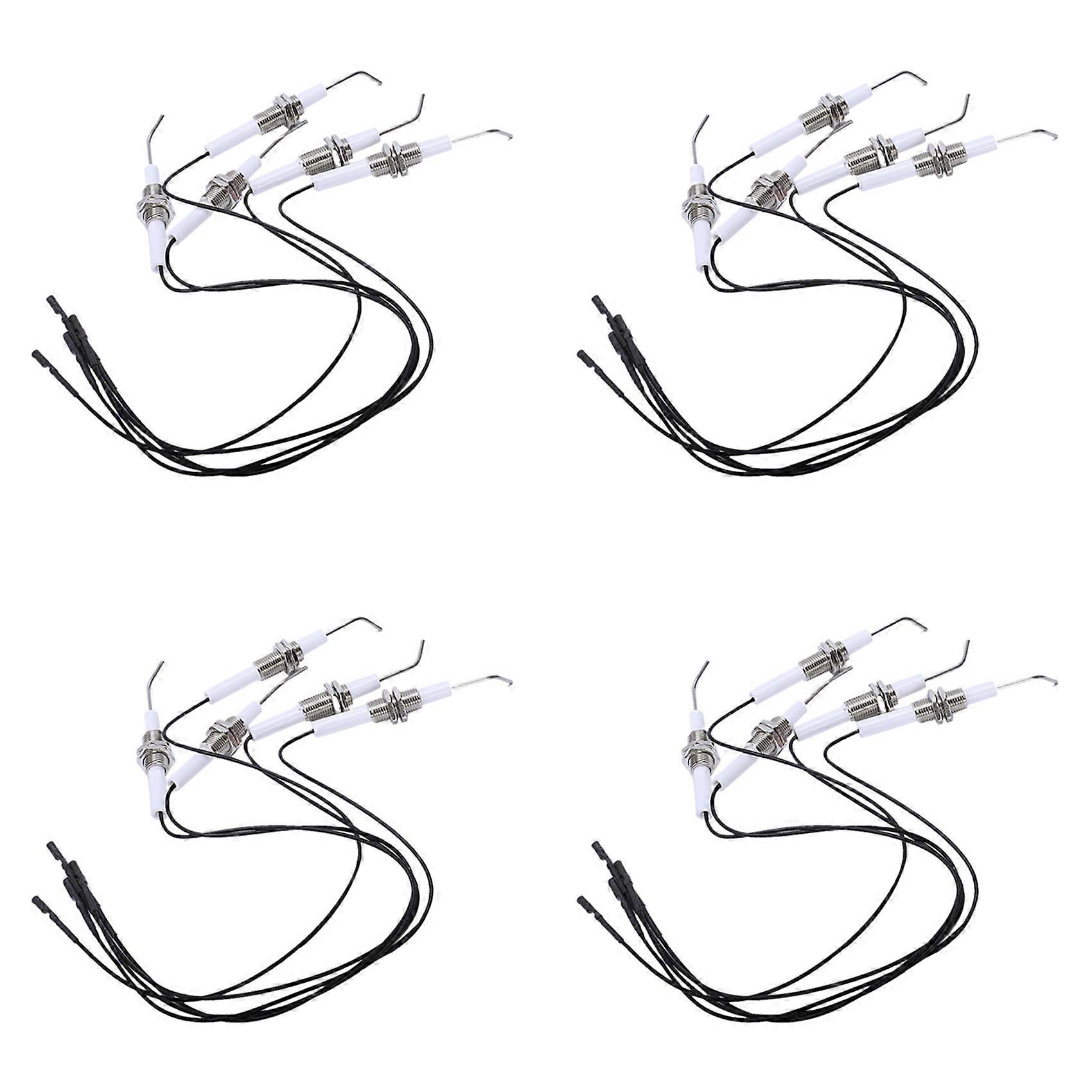 Ignition Part Plug Ceramic Electrode Igniter with Wire 30cm in .3mm Terminal 20Pcs/Lot