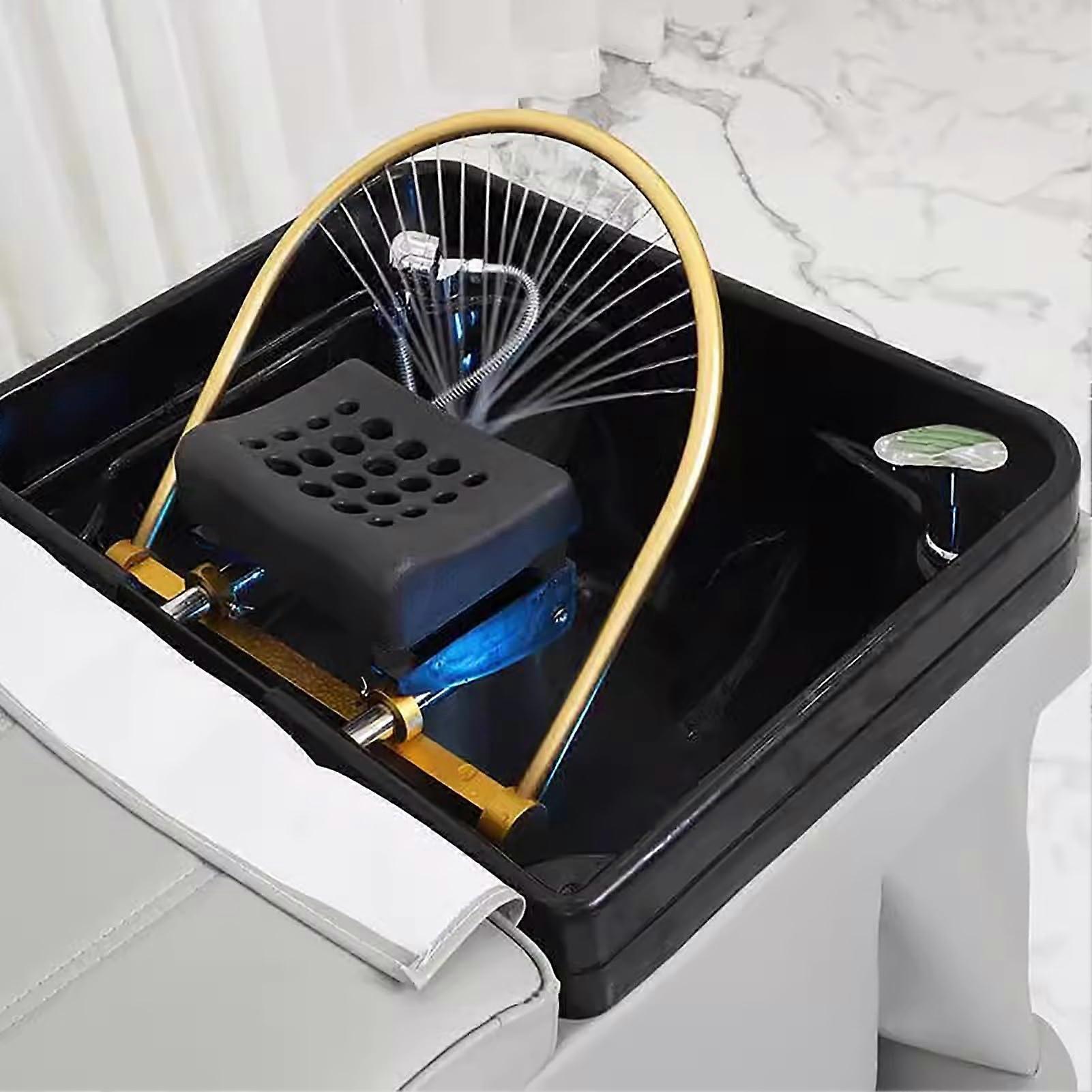 Water Circulation Rack with Cushion Set, Water Therapy Outlet Frame, Shampoo Bowl