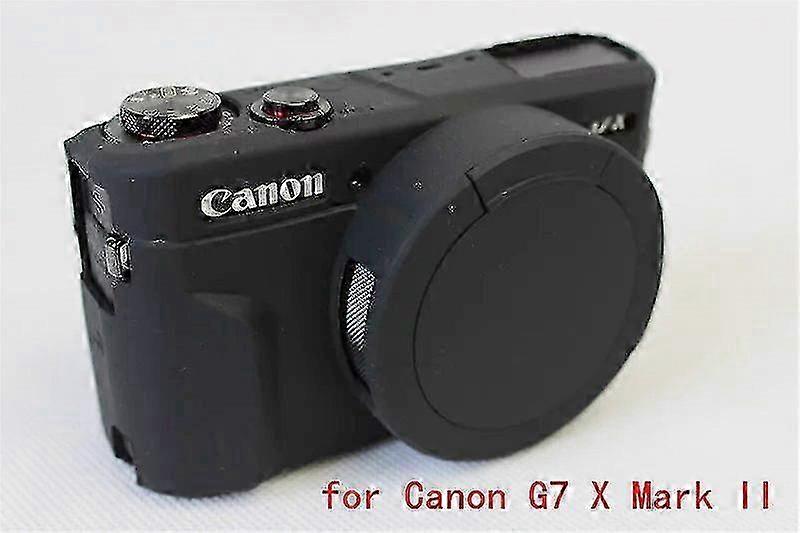 Kameraväska för Canon G7x3 G7 X Mark III G7x2 G7 X Mark II Vlog Kamerafodral Skyddande silikon Mjukt överdrag Mjukt skal G7xM2 G7x2G7x2 SZRG A-D