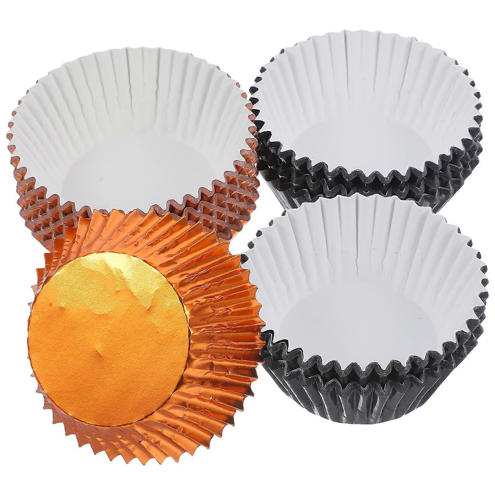 Assorted Color Paper Cupcake Liners for Home Healthy Safe and Practical Decorative Muffin Cups 200pcs