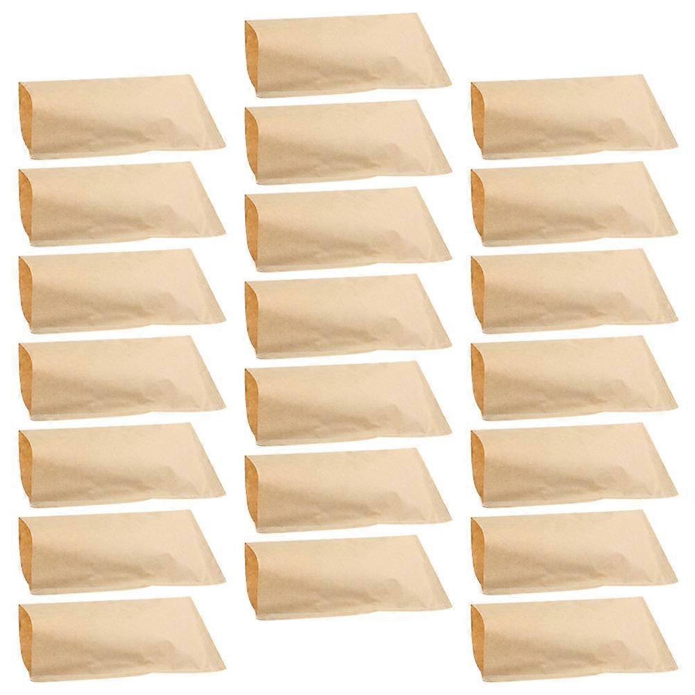 Kraft Paper Bags for Corn Rice Storage and Safe Khaki 100pcs
