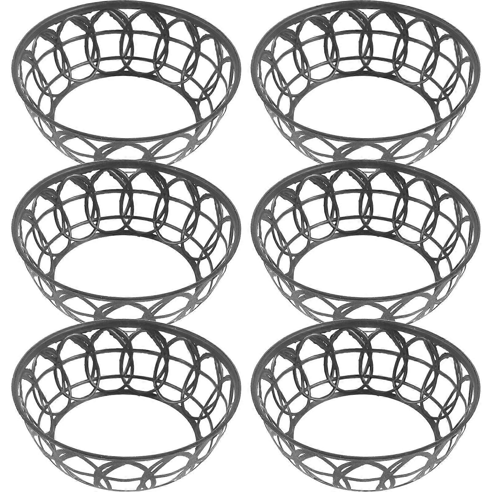Black Plastic Hat Making Accessory for DIY Use Lightweight and Durable 6 Pieces