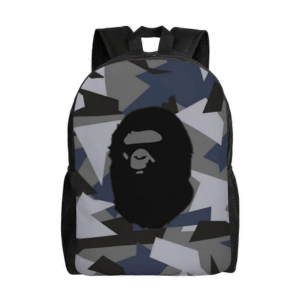 Bape バックパック ティーンエイジャー スクールバッグ キャンバス ノート バックパック バッグ ユニセックス-hjka1674