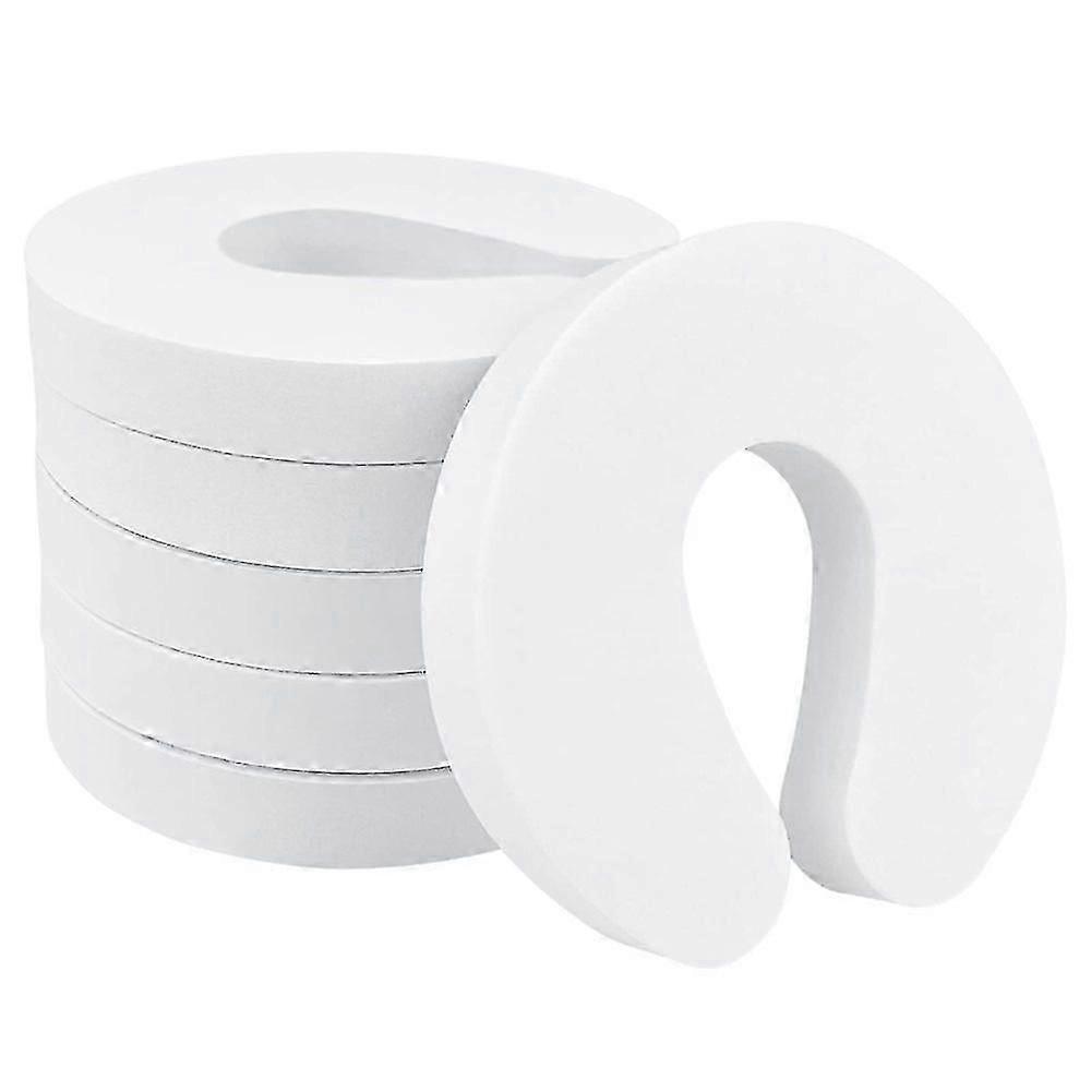 Barnsäkra dörrstoppare - 6-pack, dörrklämmor för barn