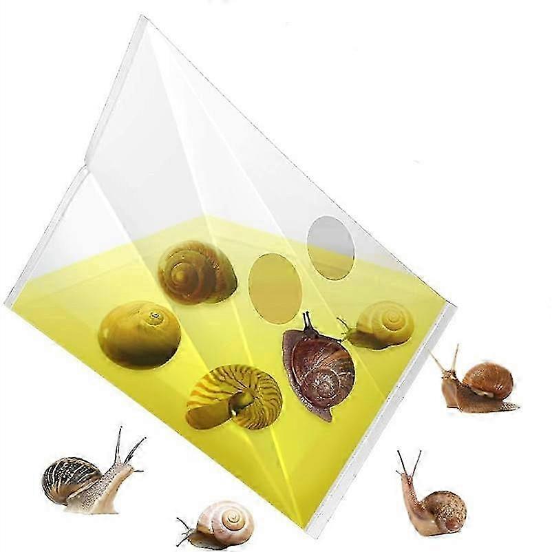 2025 20 x pièges à limaces, piège à bière anti-escargot pour jardins, verger, cour, potager, attrape-piège à escargots naturel ou pour l’élevage d’escargots, transp