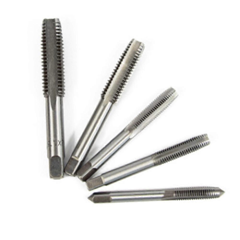 Screw Tap Set Screw Tap Metric Taps Threading Circular Tube Assorted Color 13x11x1cm 5Pcs