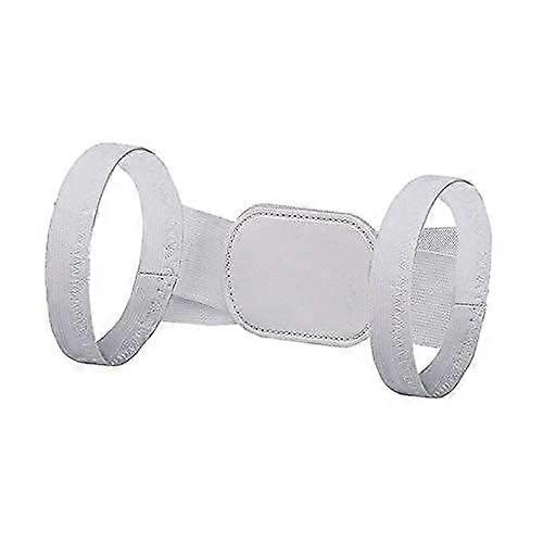Posture Corrector Invisible Back Support Brace for Shoulder Pain Relief - Humpback Correction Band in White Color