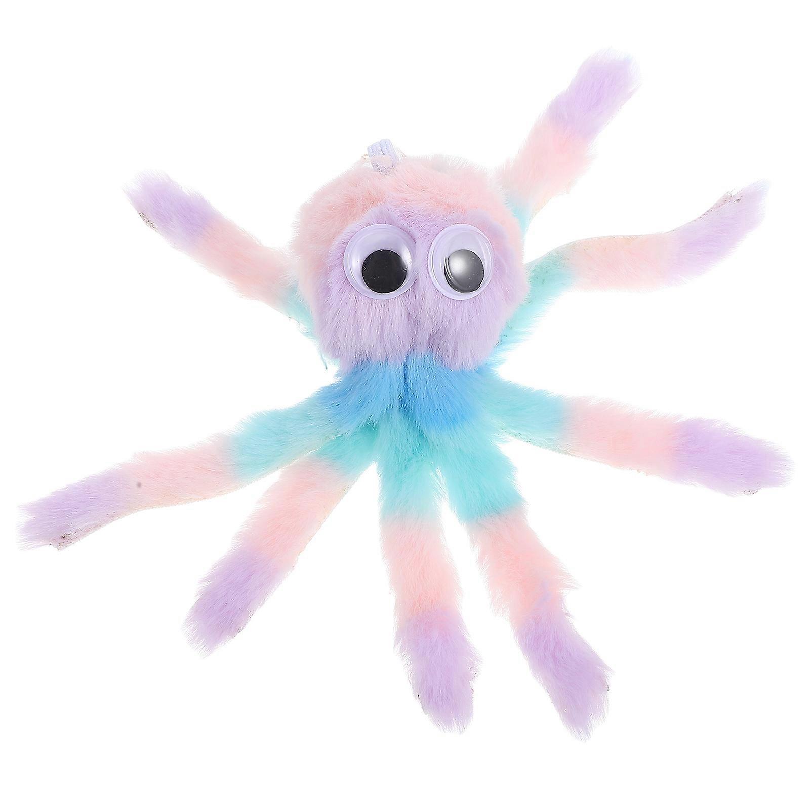 MLINS Plush Octopus Shaped Cat Toy Self Teasing Animal Toy for Kitten Interactive Playful Teething Toy Cats Supplies