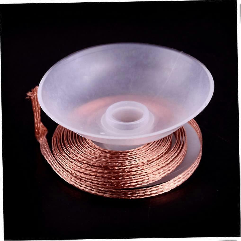 1.5m 3.5mm Soldering Wick, Leading Braid, NoClean Solder Remover for of PCB and Electrical Colourful