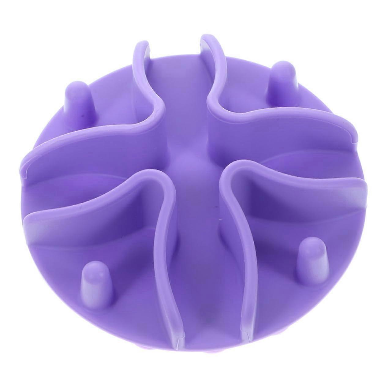 Slow Eater Dog Bowl Insert, Soft Non-Slip Material, Fits Pet Bowls, Size M, Prevents Overeating