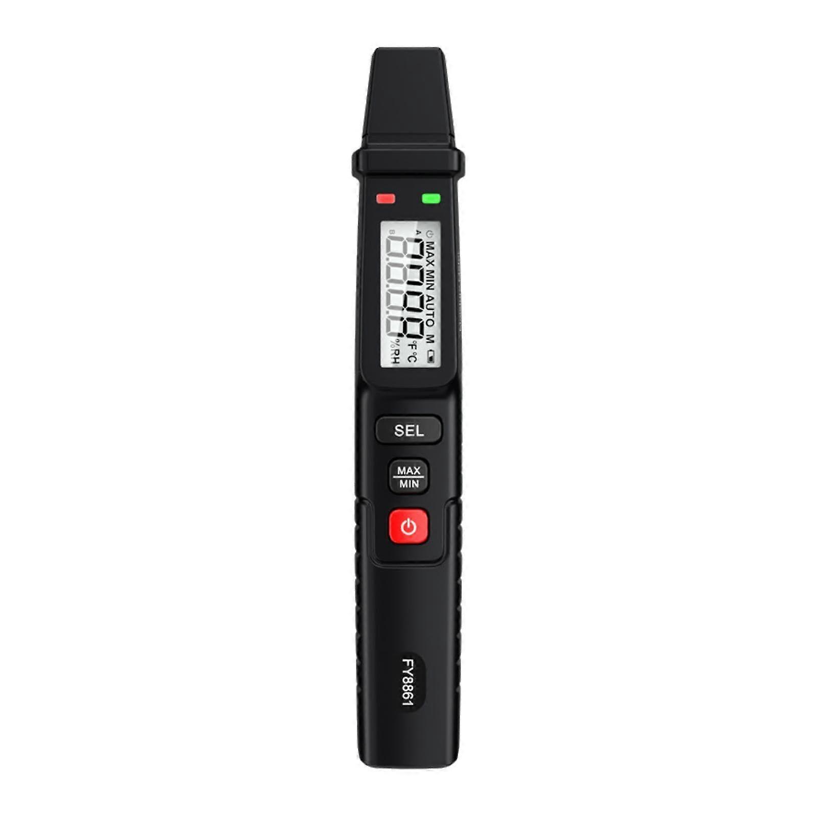 Digital moisture meter, moisture tester for soil, 2 probes, moisture tester, wood moisture meter for woodworking