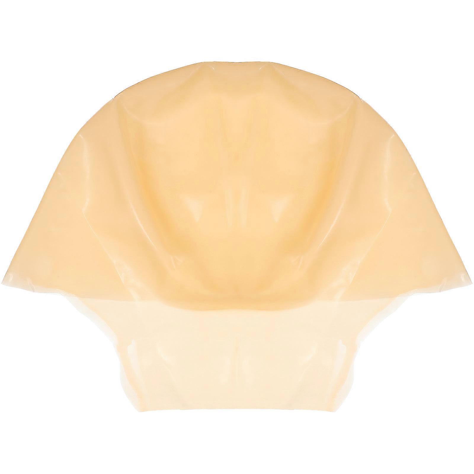 Latex Bald Cap for Cosplay Lightweight and Durable One Size Fits Most Khaki