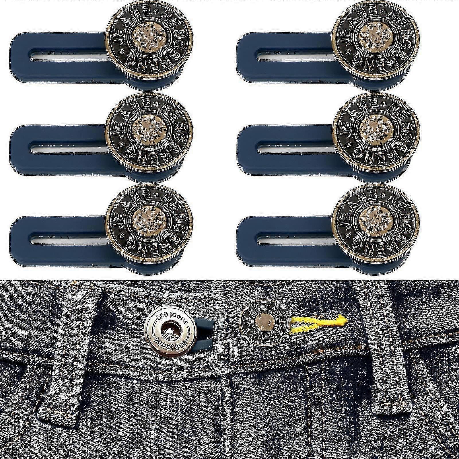 Jean waist extender - 6 sets button extender for men or women