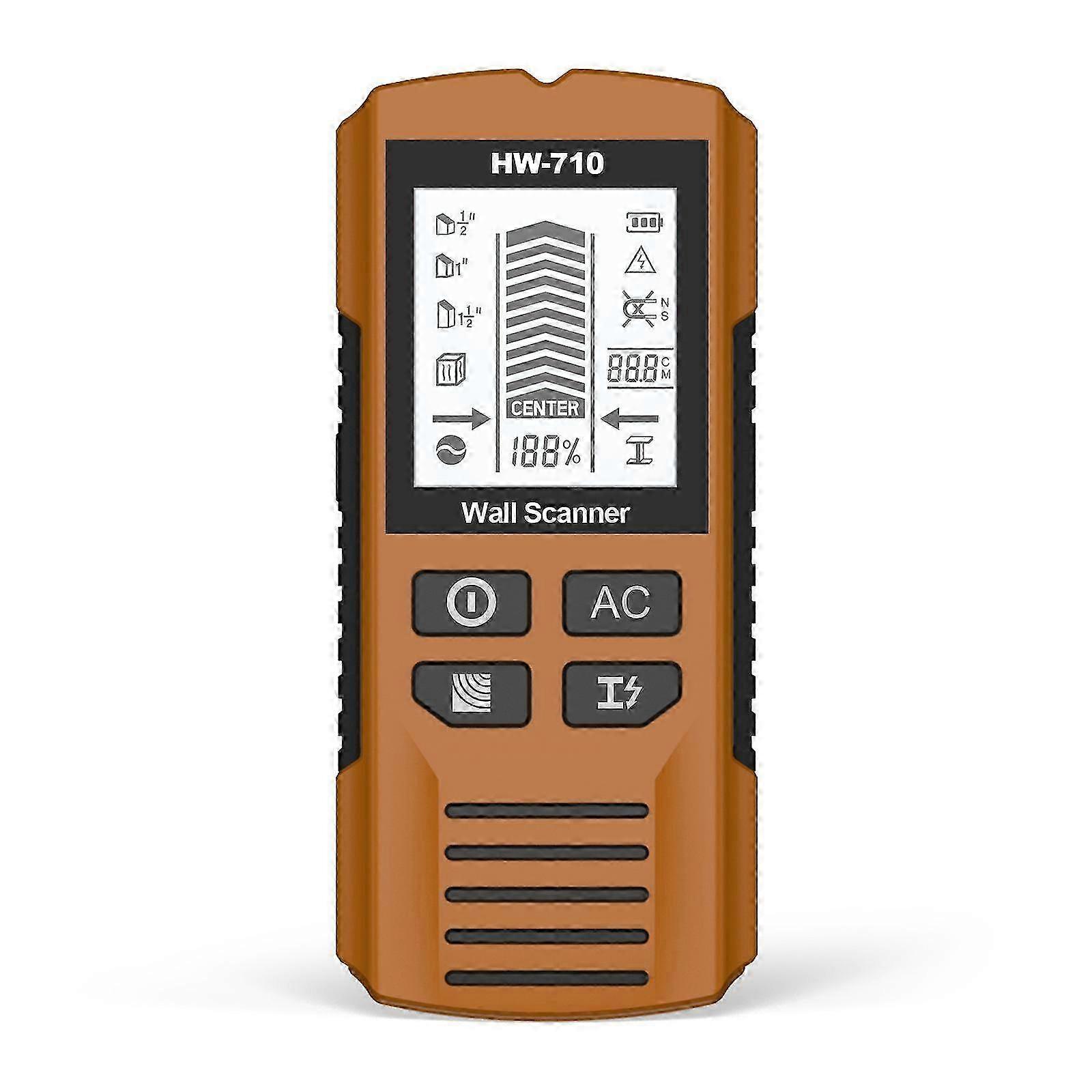 Multifunctional Handheld Metal & Wall Detector, 5 in 1 Stud Finder Scanner Tool