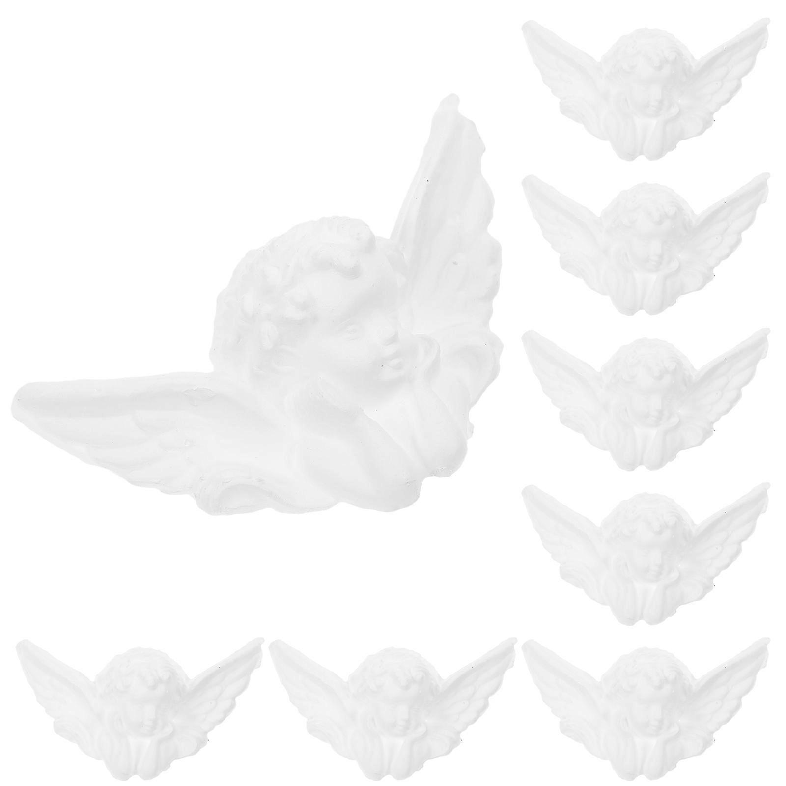 راتنج مصغرة الملاك رئيس طفل استحمام حزب صالح للأصدقاء 5.30X3.00X2.00CM 8 قطع
