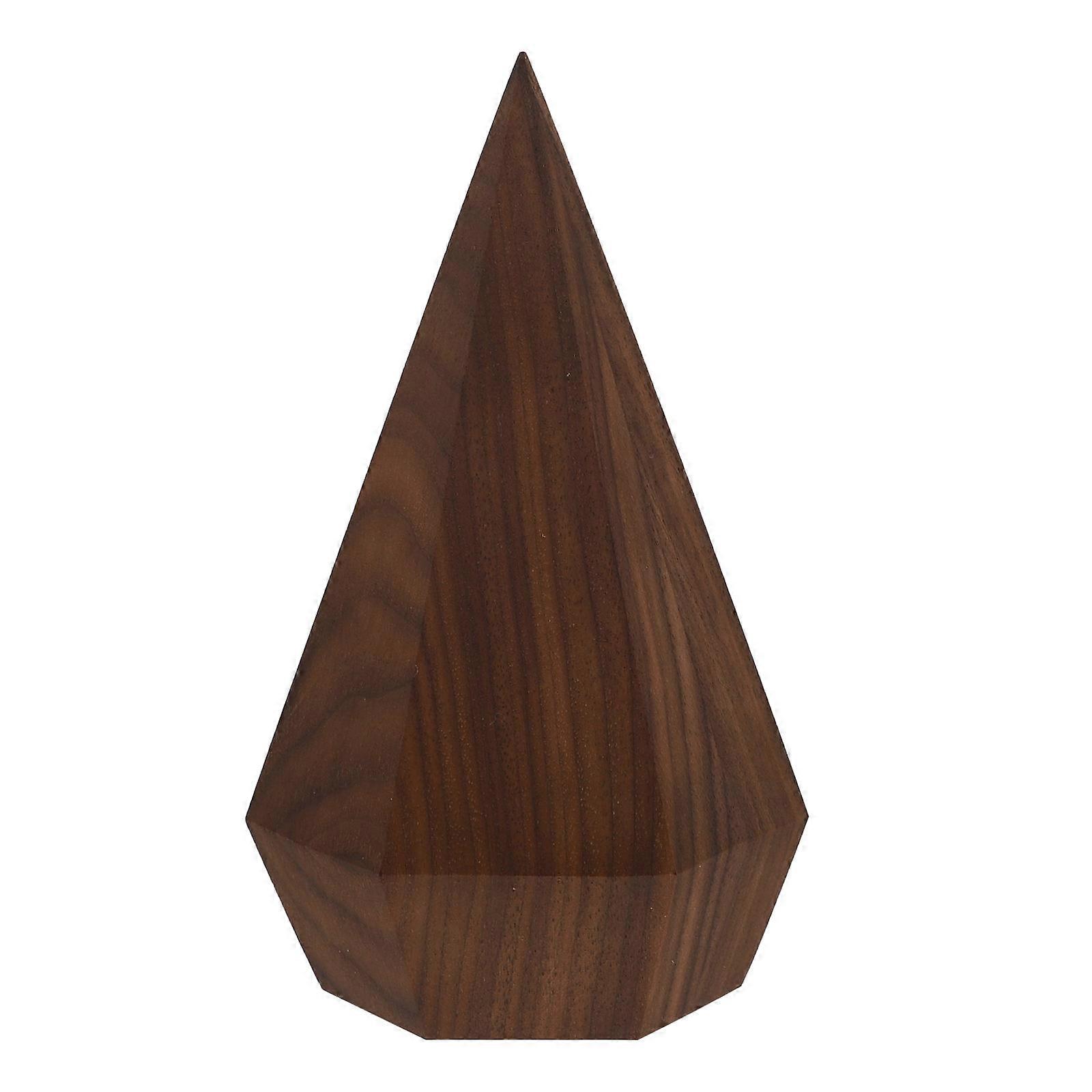 Wood Watch Display Stand for Storage Use Coffee Color Synthetic Material 1 Pc