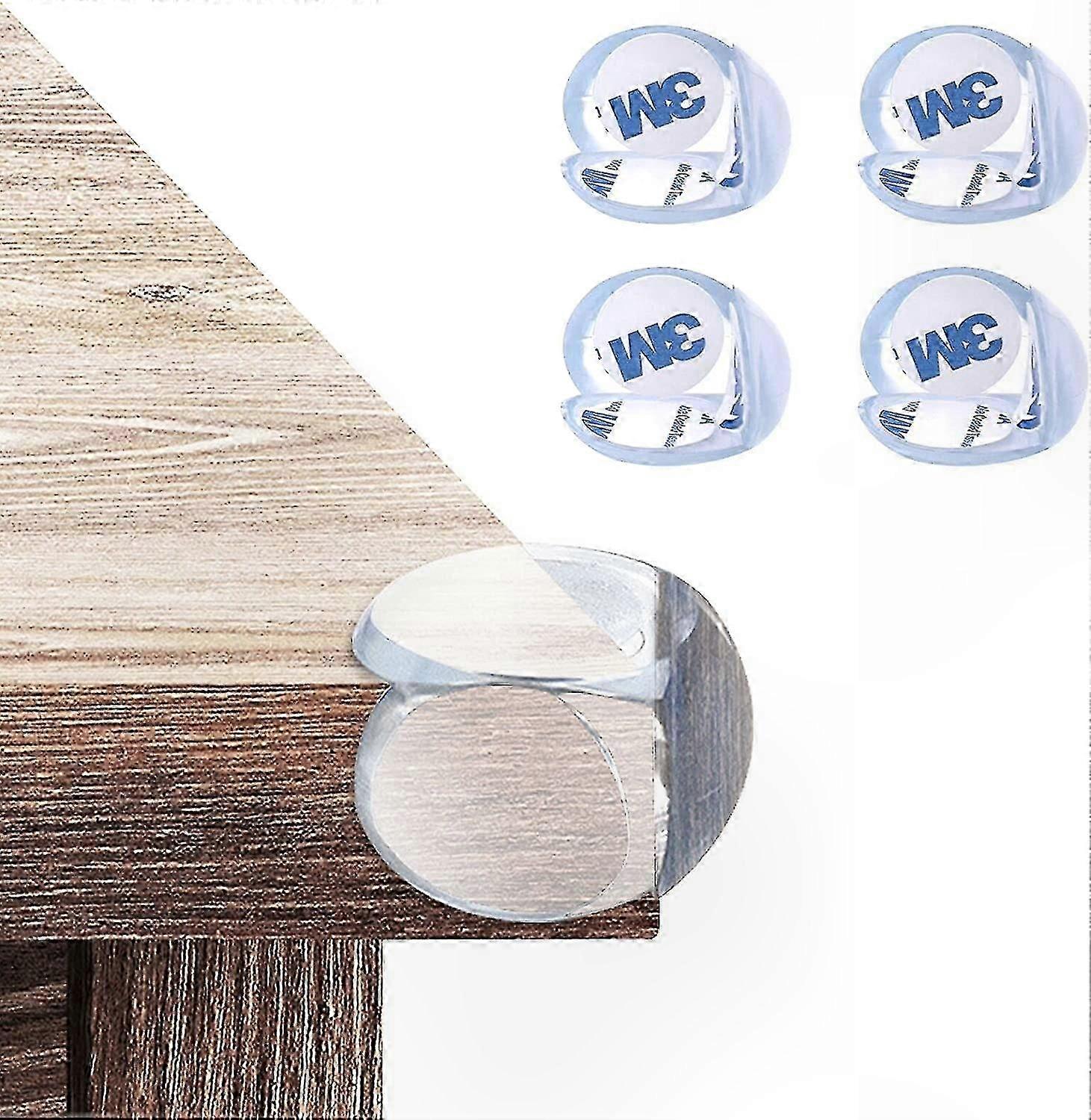 2023 - Corner And Edge Protection Clear Child Safety Shockproof Soft Corner Guards For Tables And Furniture Corners (16 Pi