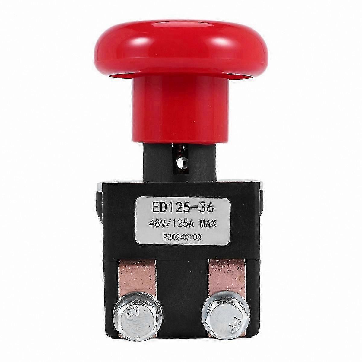 48V 125A Emergency Disconnect Stop Switch for Electric Vehicles