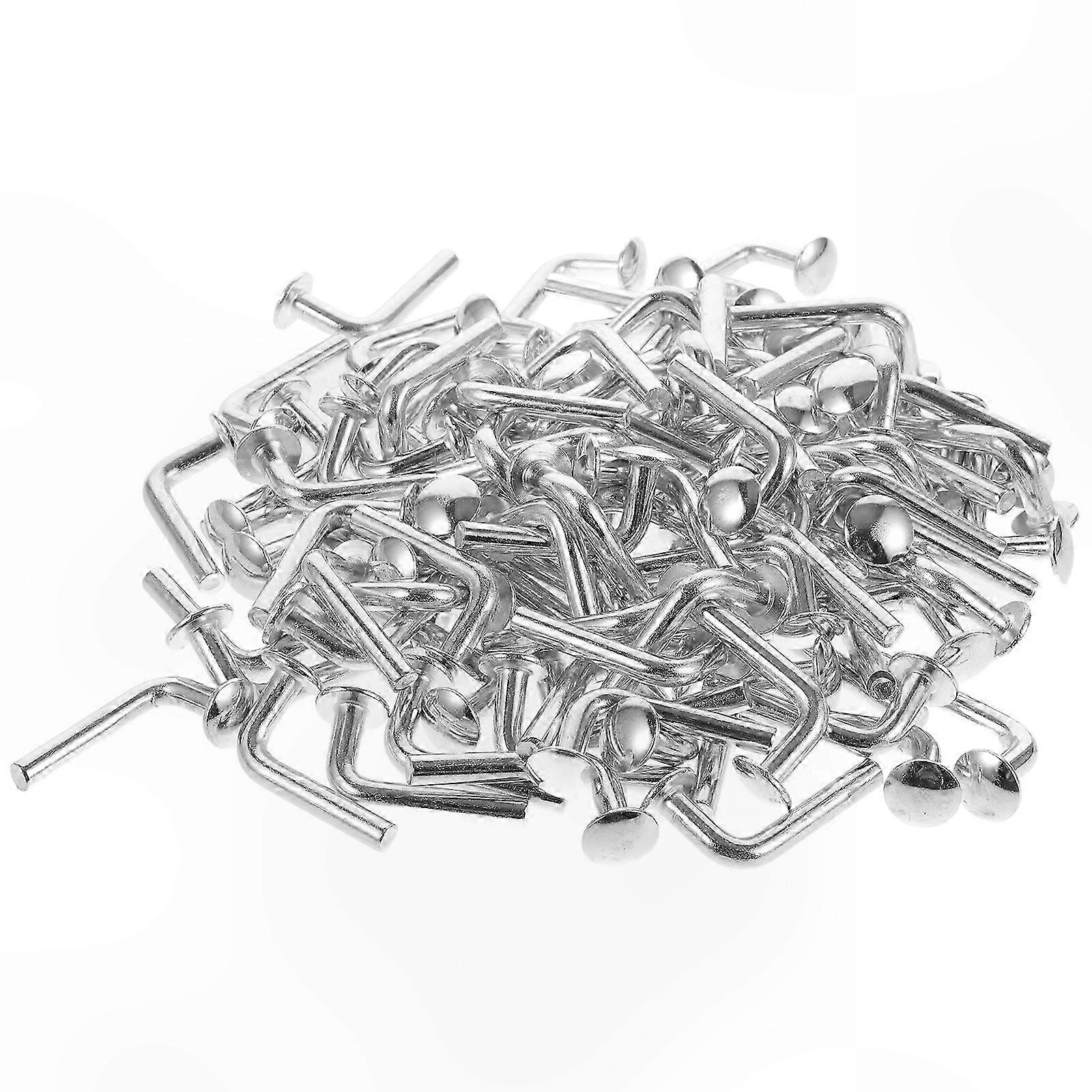 Storage Rack for Tools and Pallets, Drop Pin Design for DIY Stability, 100 Pieces Set