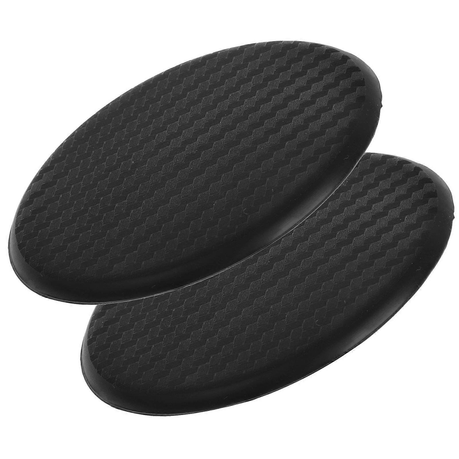 Black Car Cup Coaster with Non Slip Silicone Design for Dashboard Use Lightweight and Compact 3 5