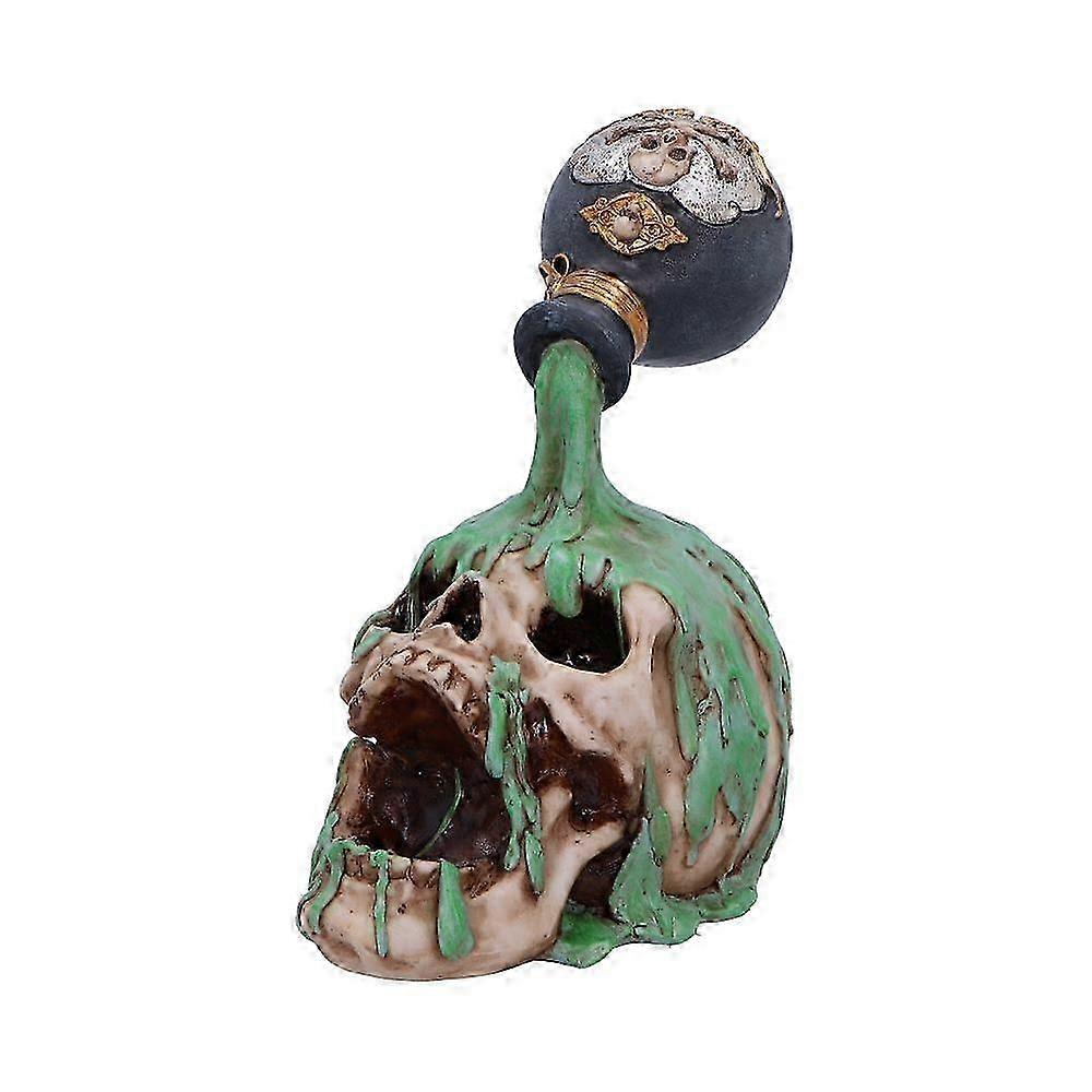 Fatal Elixir Skull Ornament - Gothic Decor for Halloween & Home