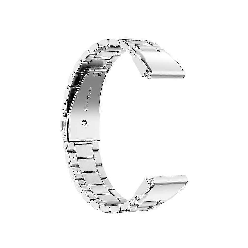 For Garmin Fenix 7X/6X/5X/3 HR Stainless Steel Watch Band Dual Color Wrist Strap Replacement