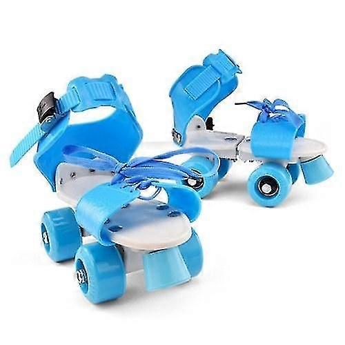 Adjustable Size Children Roller Skates Double Row Skates Skating Sh...