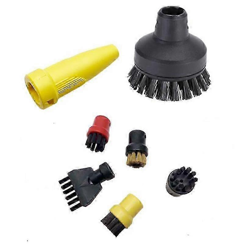 Round cleaning brush set, suitable for SC1 - SC5, large - area and rapid decontamination