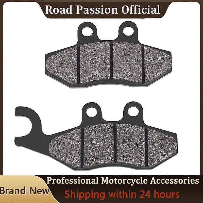 Compatible Motorcycle Front and Rear Brake Pads For PIAGGIO New Fly 125 ie (3V) Skipper ST 125/150 4T Super Hexagon GTX 125/180 GT200L
