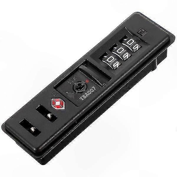 Travel-Friendly Combination Lock with TSA Approval and Anti-Theft Design for Luggage Security