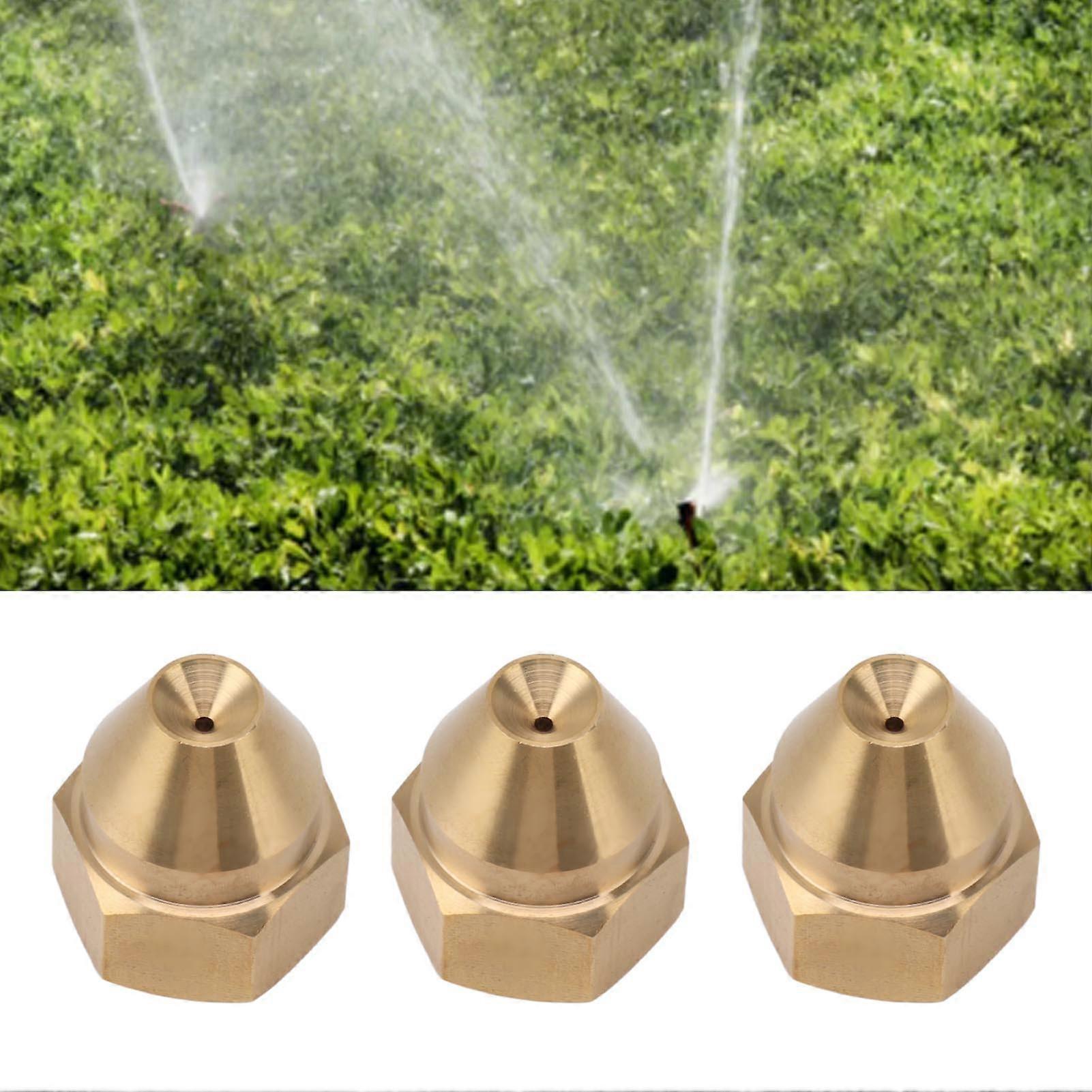 10PCS Brass Fine Misting Nozzles G1/2in Female Thread for Cooling