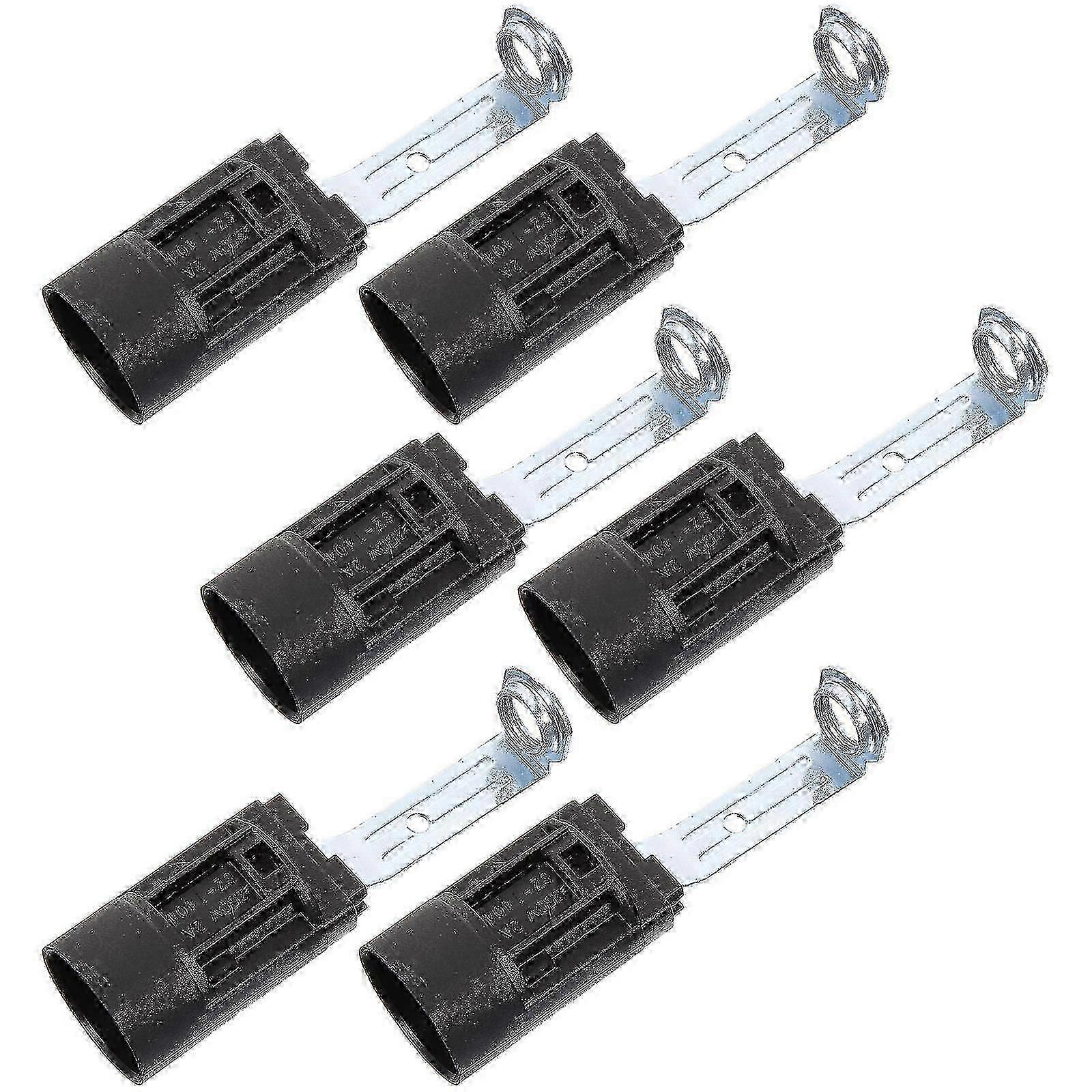 6pcs E14 Candelabra Socket Kit de remplacement pour la fabrication de lampes