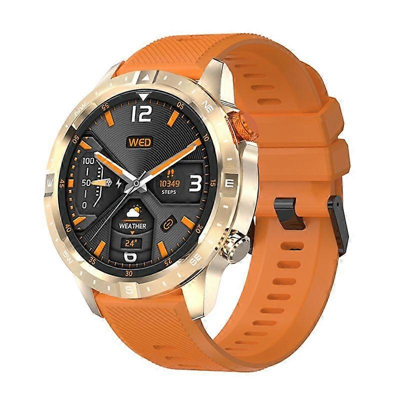 Smartwatch with Bluetooth Calling, Multiple Sports Modes, and Rugged Design(Orange)