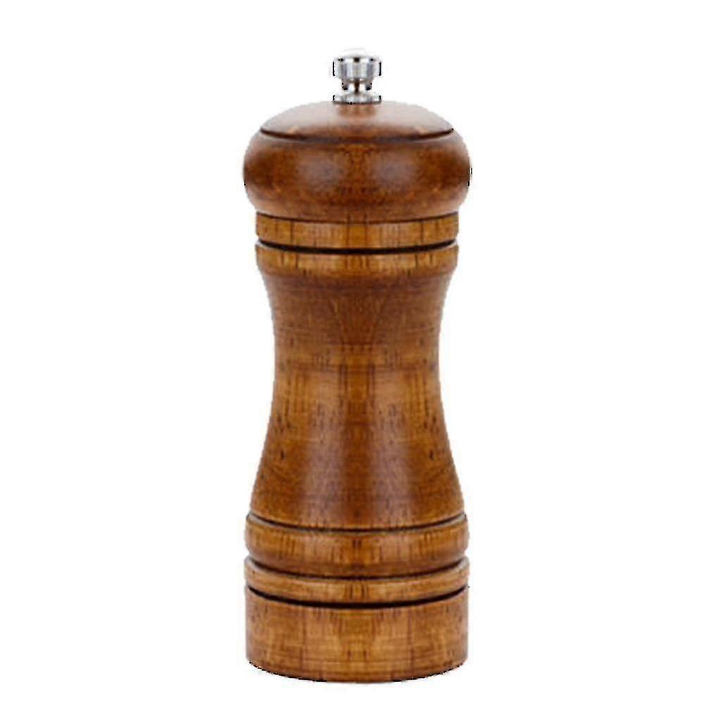 Classic Wooden Pepper Grinder - Herb and Spice Grinder, Comfortable