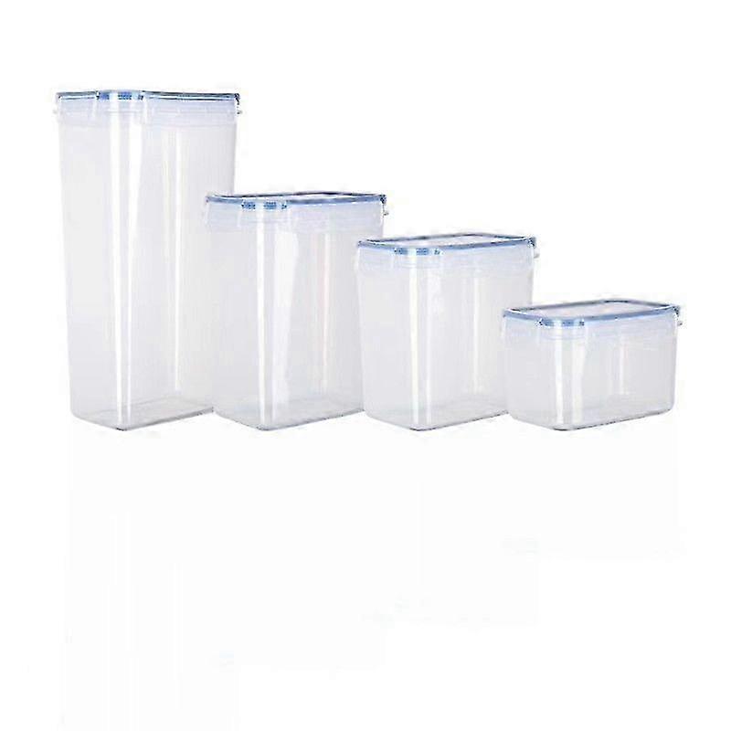 2025 Transparent thickened plastic moisture-proof sealed storage tank Grain storage box square