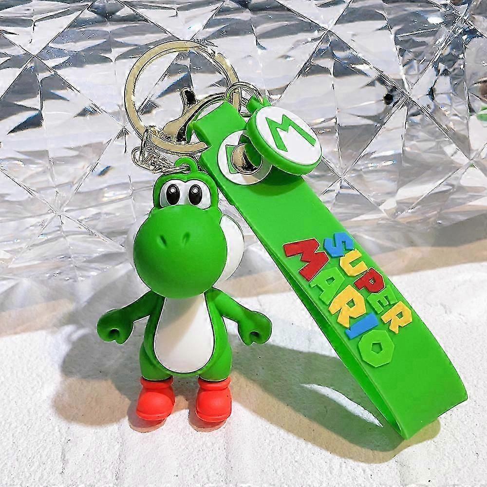 スーパーマリオブラザーズ 3D漫画キーホルダーアクセサリー ランドセルペンダントキーバッグデコレーションコレクションオーナメントキッズおもちゃバースデーギトレインKC3316