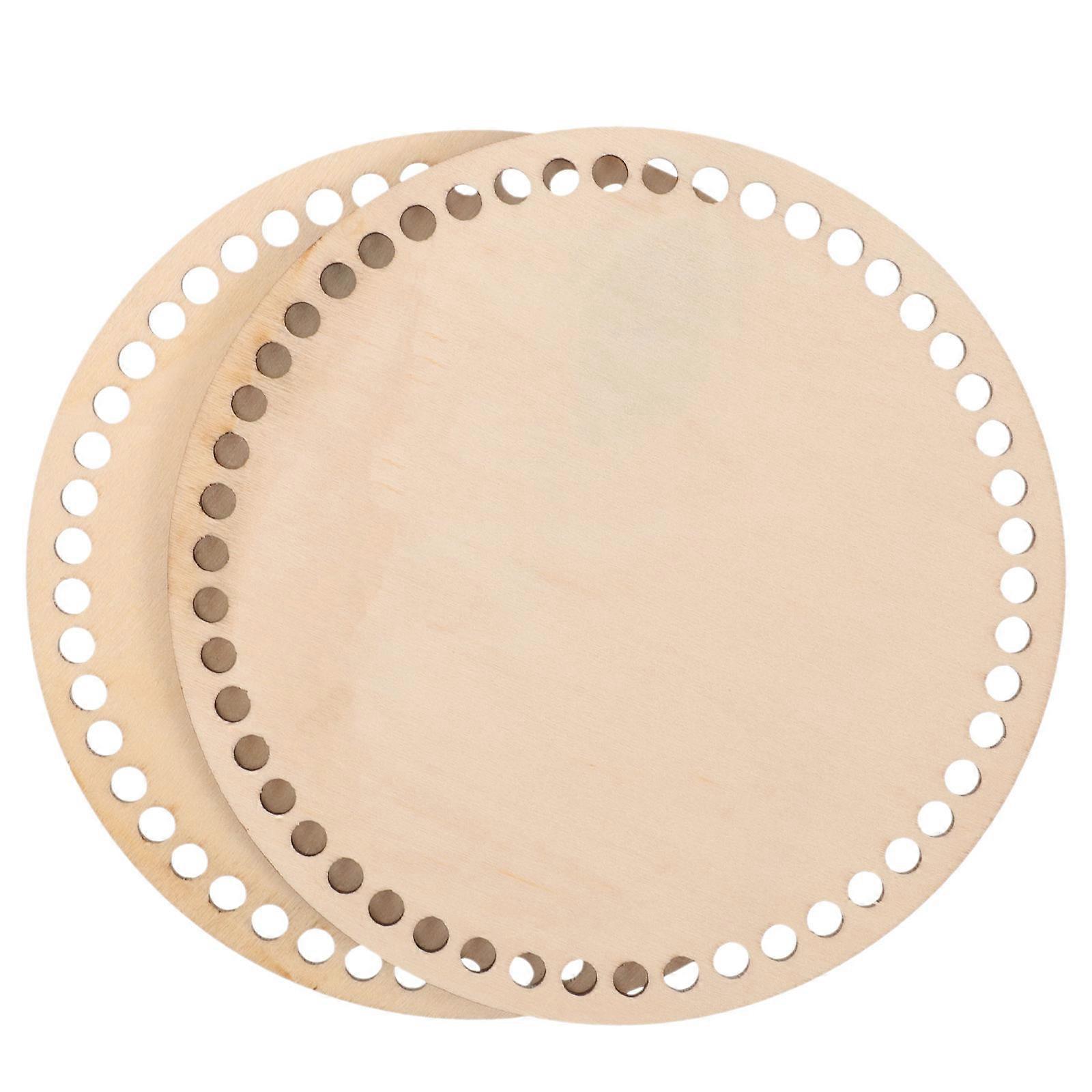 Wood Bag Bottom Shaper for DIY Handmade Bags 10Pcs Wooden Base