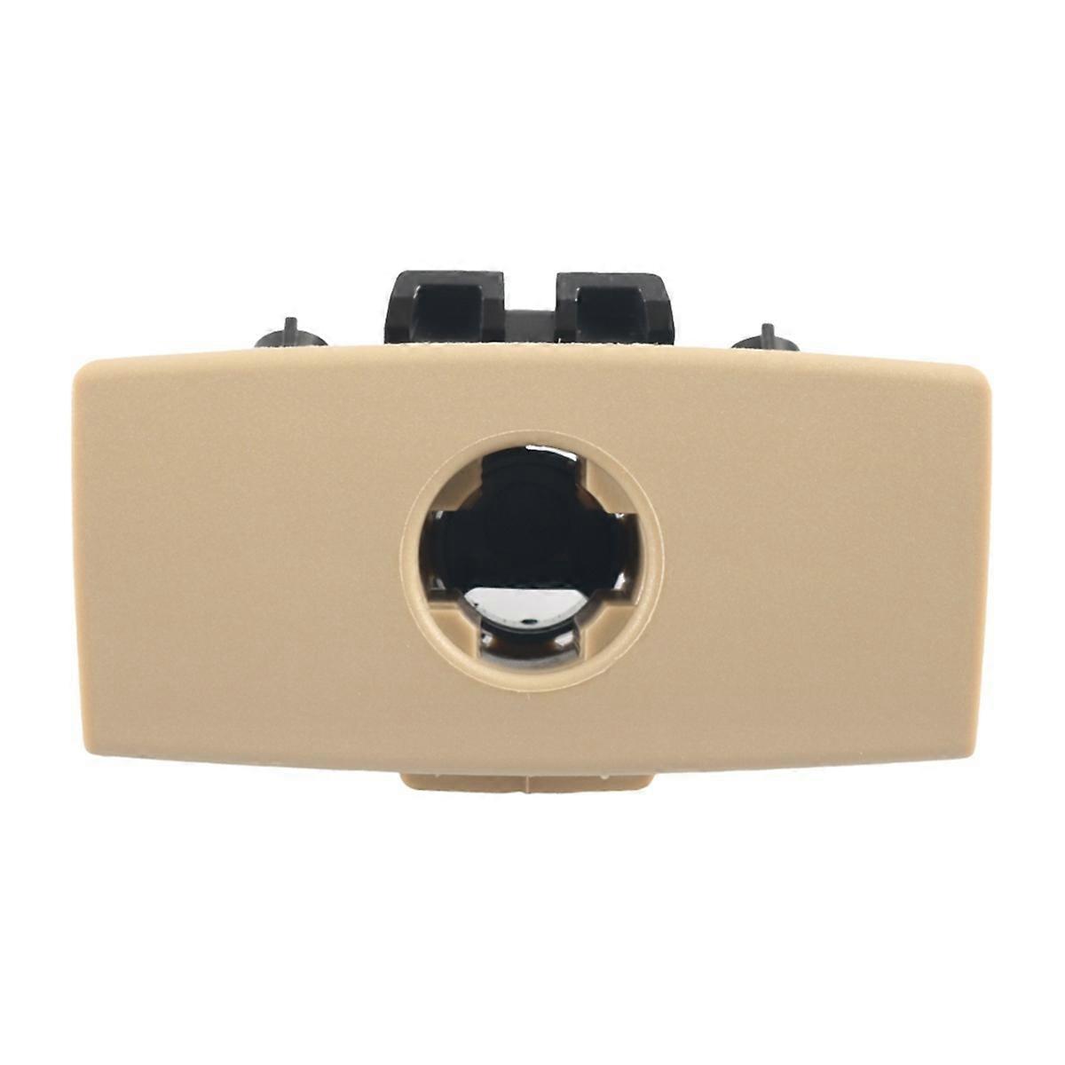 Dash Glove Box Door Lid Cover Tool Storage Box Handle Beige
